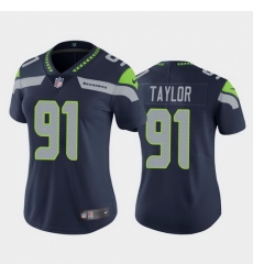 women darrell taylor seattle seahawks navy vapor limited jersey 