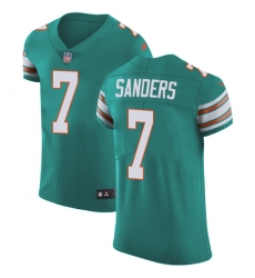 7 Elite Jason Sanders Aqua Green Nike NFL Alternate Mens Jersey Miami Dolphins Vapor Untouchable