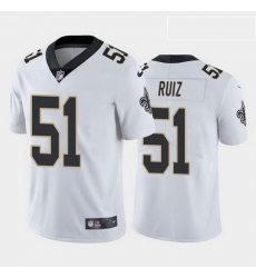 men cesar ruiz new orleans saints white vapor limited jersey 