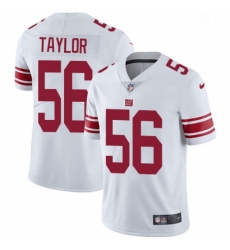 Youth Nike New York Giants 56 Lawrence Taylor White Vapor Untouchable Limited Player NFL Jersey