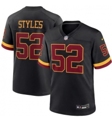 Men Washington Commanders  52 Styles Black 2026 F U S E  Hail Raiser Alternate Vapor Limited Stitched Football Jersey