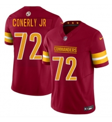 Youth Washington Commanders 72 Josh Conerly Jr Burgundy 2025 Draft F U S E Vapor Limited Stitched Football Jersey Youth Washington Commanders 72 Josh Conerly Jr Burgundy 2025 Draft F U S E Vapor Limited Stitched Football Jersey