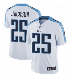 Youth Nike Tennessee Titans 25 Adoree Jackson Elite White NFL Jersey