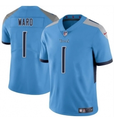 Youth Tennessee Titans 1 Cameron Ward Blue 2025 Draft Vapor Untouchable Stitched Football Jersey Youth Tennessee Titans 1 Cameron Ward Blue 2025 Draft Vapor Untouchable Stitched Football Jersey
