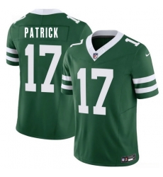 Men New York Jets  17 Tim Patrick Green 2026 F U S E  Vapor Untouchable Limited Stitched Jersey