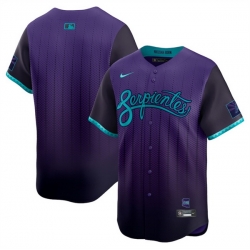 Youth Arizona Diamondbacks Blank Purple 2025 City Connect Limited Stitched Baseball Jersey