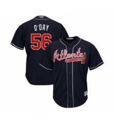 Youth Atlanta Braves 56 Darren O Day Replica Blue Alternate Road Cool Base Baseball Jersey 