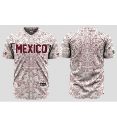 Men Aztec Mexico Baseball Jersey