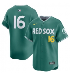Men Boston Red Sox 16 Jarren Duran Green 2025 City Connect Limited Stitched Baseball Jersey Men Boston Red Sox 16 Jarren Duran Green 2025 City Connect Limited Stitched Baseball Jersey
