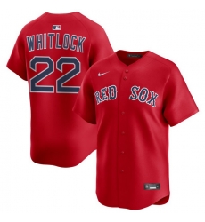 Men Boston Red Sox Nike Home Limited Jersey Red Whitlock Garrett 22