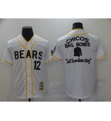 Men Chicago Bears Film Bail Bonds Let Freedom Ring White Base Ball Jersey