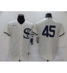 Men Chicago White Sox 45 Michael Jordan Cream Elite 2021 Field of Dreams Jersey