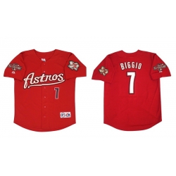 Craig Biggio 2004 Houston Astros Alternate Red Men's Jersey