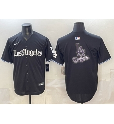 Men Los Angeles Dodgers Team Big Logo Black Gothic Edition Vapor Premier Limited Stitched Baseball Jersey s Men Los Angeles Dodgers Team Big Logo Black Gothic Edition Vapor Premier Limited Stitched Baseball Jersey s