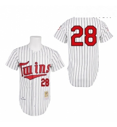 Mens Mitchell and Ness 1991 Minnesota Twins 28 Bert Blyleven Replica White Throwback MLB Jersey