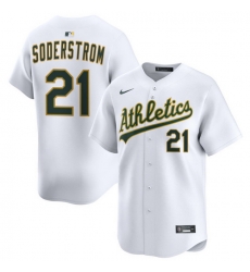 Men Athletics Nike Home Limited Custom Jersey White Soderstrom Tyler 21 Men Athletics Nike Home Limited Custom Jersey White Soderstrom Tyler 21