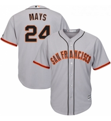 Youth Majestic San Francisco Giants 24 Willie Mays Authentic Grey Road Cool Base MLB Jersey Youth Majestic San Francisco Giants 24 Willie Mays Authentic Grey Road Cool Base MLB Jersey