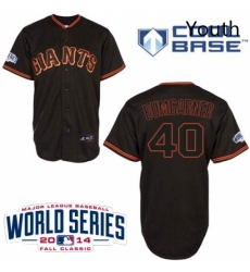 Youth Majestic San Francisco Giants 40 Madison Bumgarner Authentic Black Cool Base w2014 World Series Patch MLB Jersey Youth Majestic San Francisco Giants 40 Madison Bumgarner Authentic Black Cool Base w2014 World Series Patch MLB Jersey