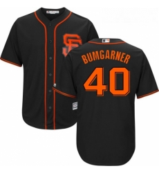 Youth Majestic San Francisco Giants 40 Madison Bumgarner Replica Black Alternate Cool Base MLB Jersey Youth Majestic San Francisco Giants 40 Madison Bumgarner Replica Black Alternate Cool Base MLB Jersey