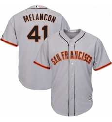 Youth Majestic San Francisco Giants 41 Mark Melancon Replica Grey Road Cool Base MLB Jersey Youth Majestic San Francisco Giants 41 Mark Melancon Replica Grey Road Cool Base MLB Jersey