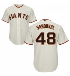 Youth Majestic San Francisco Giants 48 Pablo Sandoval Authentic Cream Home Cool Base MLB Jersey Youth Majestic San Francisco Giants 48 Pablo Sandoval Authentic Cream Home Cool Base MLB Jersey