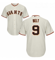 Youth Majestic San Francisco Giants 9 Brandon Belt Authentic Cream Home Cool Base MLB Jersey Youth Majestic San Francisco Giants 9 Brandon Belt Authentic Cream Home Cool Base MLB Jersey