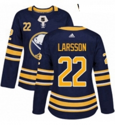 Womens Adidas Buffalo Sabres 22 Johan Larsson Authentic Navy Blue Home NHL Jersey Womens Adidas Buffalo Sabres 22 Johan Larsson Authentic Navy Blue Home NHL Jersey