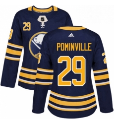 Womens Adidas Buffalo Sabres 29 Jason Pominville Premier Navy Blue Home NHL Jersey Womens Adidas Buffalo Sabres 29 Jason Pominville Premier Navy Blue Home NHL Jersey