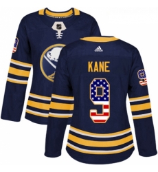Womens Adidas Buffalo Sabres 9 Evander Kane Authentic Navy Blue USA Flag Fashion NHL Jersey Womens Adidas Buffalo Sabres 9 Evander Kane Authentic Navy Blue USA Flag Fashion NHL Jersey