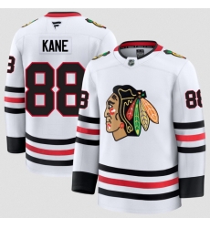 Men Chicago Blackhawks 88 Patrick Kane White 2024 25 Away Stitched Hockey Jersey Men Chicago Blackhawks 88 Patrick Kane White 2024 25 Away Stitched Hockey Jersey