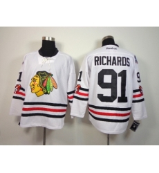 NHL Chicago Blackhawks #91 Richards 2015 Winter Classic White Jerseys