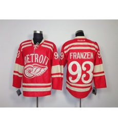 NHL Jerseys Detroit Red Wings #93 Johan Franzen red(2014 winter classic)