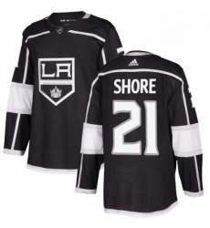 Mens Adidas Los Angeles Kings 21 Nick Shore Authentic Black Home NHL Jersey 