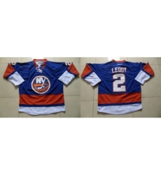 New York Islanders #2 Nick Leddy Baby Blue Stitched NHL Jersey