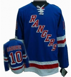 New York Rangers #10 Marian Gaborik JERSEY