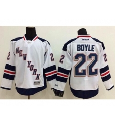 New York Rangers #22 Dan Boyle White 2014 Stadium Series Stitched NHL Jersey