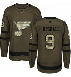 Youth Adidas St Louis Blues 9 Scottie Upshall Premier Green Salute to Service NHL Jersey Youth Adidas St Louis Blues 9 Scottie Upshall Premier Green Salute to Service NHL Jersey