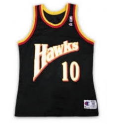 Mookie Blaylock Atlanta Hawks Champion Jersey 90s