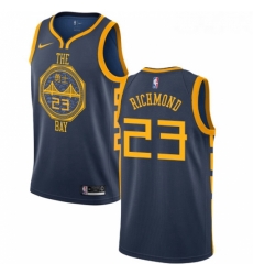 Youth Nike Golden State Warriors 23 Mitch Richmond Swingman Navy Blue NBA Jersey City Edition Youth Nike Golden State Warriors 23 Mitch Richmond Swingman Navy Blue NBA Jersey City Edition