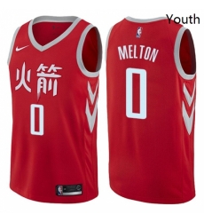 Youth Nike Houston Rockets 0 DeAnthony Melton Swingman Red NBA Jersey City Editi Youth Nike Houston Rockets 0 DeAnthony Melton Swingman Red NBA Jersey City Editi