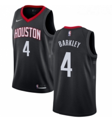 Youth Nike Houston Rockets 4 Charles Barkley Authentic Black Alternate NBA Jersey Statement Edition Youth Nike Houston Rockets 4 Charles Barkley Authentic Black Alternate NBA Jersey Statement Edition