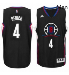 Mens Los Angeles Clippers 4 J J Redick adidas Black New Swingman Alternate Jerse