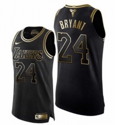 Men Lakers 24 Kobe Bryant Black Mamba Forever Legend Jersey