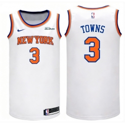 Men New Yok Knicks 3 Josh Hart White 2024 25 City Edition Stitched Basketball Jersey 2
