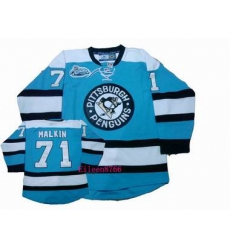 RBK hockey jerseys,Pittsburgh Penguins 71# E.Malkin blue youth