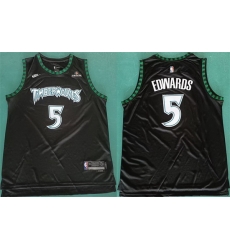 Men Minnesota Timberwolves 5 Anthony Edwards 5 Anthony Edwards Anthony Edwards Black 2025 Classic Edition Stitched jersey