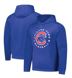Men Chicago Cubs Blue Dunbrooke Champion Pullover Hoodie