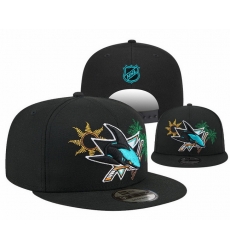 San Jose Sharks Snapback Cap 26C Y907
