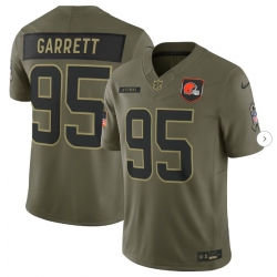 Men Women Youth Nike Cleveland Browns Custom 2025 Salute to Service Limited Jersey