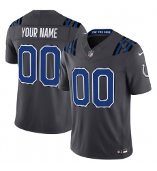 Men Indianapolis Colts Active Player Custom Dark Gray 2026 F U S E Rivalries Collection Limited Stitched Football Jersey Men Indianapolis Colts Active Player Custom Dark Gray 2026 F U S E Rivalries Collection Limited Stitched Football Jersey